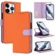 thumbnail image 1 of Para iPhone 15 Pro RFID Bolso Protector con Bloqueo 2 en 1 Funda Tipo Billetera Bicolor Desmontable Funda con Tapa Magnética Bolsillo con Múltiples Ranuras para Tarjetas, 1 of 7