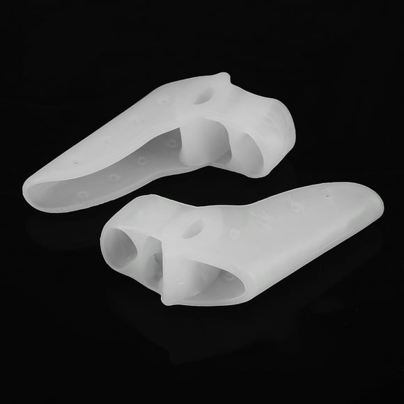 Separador 2 Pares De Separadores De Dedos De Gel Para Juanetes Hallux Valgus Dedos En Martillo Antideslizantes Transpirables Suaves