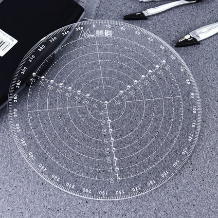 Masteelf  Measuring Circle Maker Tool Carpenter Centering Ruler