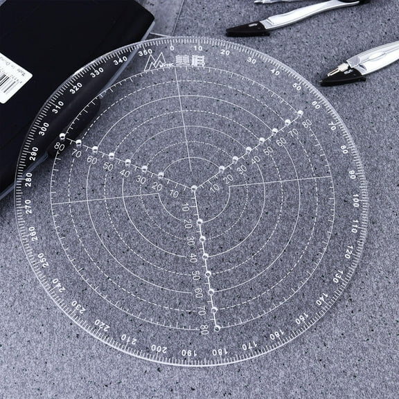 Masteelf  Measuring Circle Maker Tool Carpenter Centering Ruler