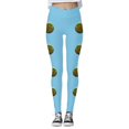 thumbnail image 3 of WILLBEST Leggings de Yoga de Cintura Alta Para Mujer, Suaves, Elásticos, Con Estampado Navideño, Bloques de Color, Cómodos, Para Fitness y Correr, 770 Grande, 3 of 4