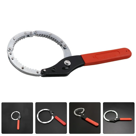 Clispeed Universal Oil Filter Wrench with Nonslip Grip for Auto Repair