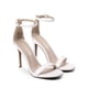 thumbnail image 4 of Sandalias de Tacón de Aguja con Correa al Tobillo para Mujer DREAM PAIRS en Blanco, 4 of 7