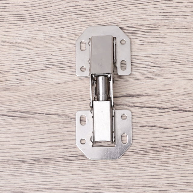 Hytrove 1Pack Metal Silver Hinge for Cabinet Door Suitable for Homeowners 3 Inch
