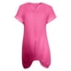 thumbnail image 4 of Vestido de punto para mujer - Vestido corto de playa con cuello en V y manga corta para piscina/fiesta en la playa, 4 of 4