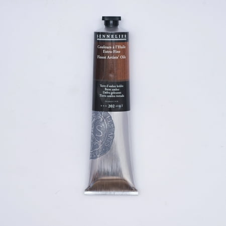 UPC: 3046450468080 | Sennelier Artists Oil Color 200ml Tube Burnt Umber S1