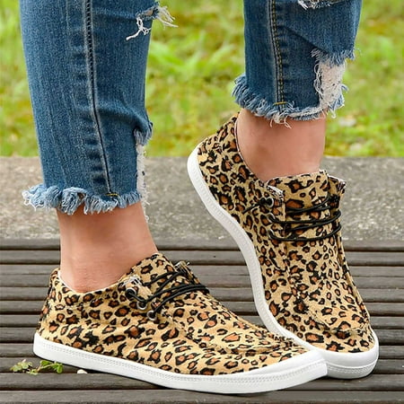 

MIARHB Floral Print Women s Sports Shoes Flat Breathable Shoes Women s Shoes