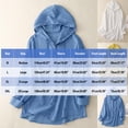 thumbnail image 3 of Bovxnpu Women's Long Sleeve Sun Protection Shirts, Lightweight Womens Activewear Breathable Sunscreen Hoodie Workout Tops, Women's Button Down Drawstring Hooded Casual Outwear XL, 3 of 6