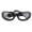 Clear, variant on Dog Sunglasses - UV Protective Pet Goggles with Anti-Fog Lenses, Adjustable Strap for Medium to Large Dogs, Windproof & Shatterproof Eyewear for Outdoor Activities