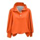thumbnail image 3 of TaTaai 2026 Spring Summer Solid Color Button Top for Women Long Sleeve Round Neck Casual Blouse Soft Comfy Lightweight Daily Vacation Outfits Gift, 3 of 5