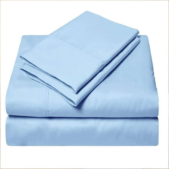 Juego de Sabanas Algodón Matrimonial Kyuden Home Baby Blue