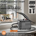 thumbnail image 3 of High pressure steam cleaner, high-temperature carpet cleaner, handheld household steam cleaner, steam cleaner, easy to carry, suitable for kitchen fumes, sofas, small air conditioners, 3 of 8