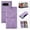 Purple, variant on For Google Pixel 9 / 9 Pro Luxury PU Leather Case, Slim Wallet Flip Cover with RFID Blocking Credit Card Slots & Kickstand Feature Magnetic Closure Shockproof Book Style Phone Case,Purple