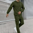 thumbnail image 2 of Wdgfv Men's Tracksuit 2 Piece Hoodies Casual Jogging Gym Hoodie Suits for Men Jogging Sweatshirts Athletic Sweatsuits Sets, 2 of 7
