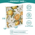 thumbnail image 3 of FORMRS 3 Ring Binder with Pockets 1.5" D-Rings Clip Board 200 Sheets Capacity, Oranges Watercolor, 3 of 8