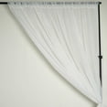 thumbnail image 4 of AK TRADING CO. 120" Wide (10Ft Wide) Sheer Voile Drape Panels for Backdrop, Wedding Events, Ceiling Drapes, Event Masking, Decor - Select from 6ft to 50ft Length. (10 feet x 12 feet, White), 4 of 6