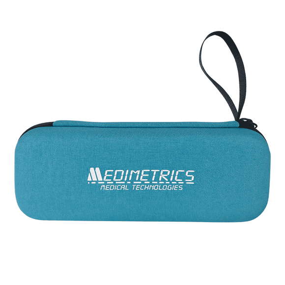 Estuche Rigido Para Estetoscopio - Medimetrics Azul Turquesa