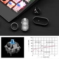 thumbnail image 4 of STARTIST Mechanical Gaming Keyboard RGB Backlit USB Passthrough 104 Keys for Computer Black Round Keycap, 4 of 9
