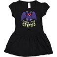 thumbnail image 3 of Inktastic Cutest Little Cryptid Mothman Girls Baby Dress, 3 of 5