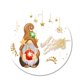 thumbnail image 2 of Puntoco Adornos colgantes de acrílico para ventanas, casa de nieve, decoración de pared de Papá Noel, disco colgante para patio, decoración de pared, decoraciones navideñas, decoraciones colgantes, 2 of 6