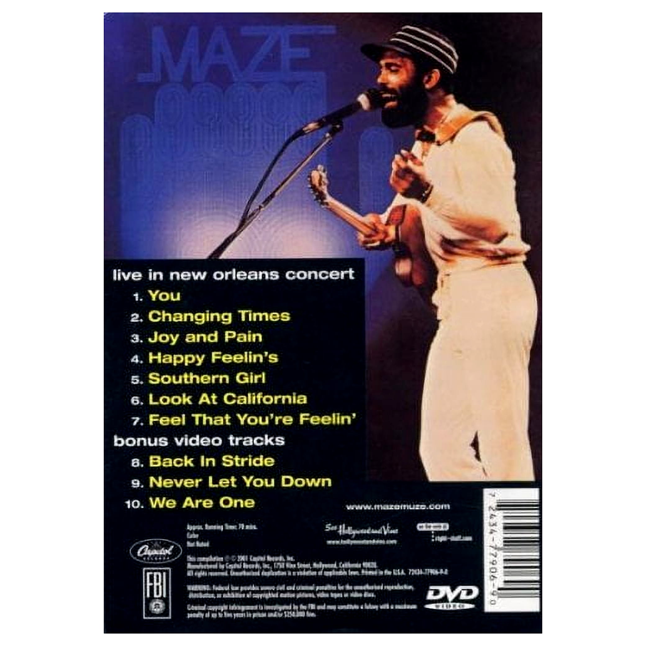 Maze / Beverly,Frankie - Live In New Orleans - Music & Performance