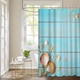 thumbnail image 2 of 4 Pcs Science Fiction Shower Curtain Sets with Rugs for Bathroom Decor,Astronaut Space Bathroom Shower Curtain Sets,Solar Eclipse Bathroom Sets with Shower Curtain and Rugs, 2 of 7
