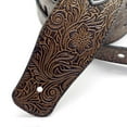 thumbnail image 4 of Durable PU Leather Strap Belt For Guitars Perform Practice Accessory - Brown, as described, 4 of 8
