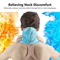 thumbnail image 4 of Hot Cold Gel Bead Ice Pack, Relieves Neck Discomfort, Adjustable Strap, Soft Plush Cover, Multi Situation Use, 4 of 8