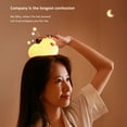 thumbnail image 5 of BNNG Cute Night Light, The New Bee Light Sensor Bedside Night Light USB Rechargeable Colorful Eye Protection Night Light Silicone Dimmable Nursery Nightlight for Kids Baby Toddler Decor Bedrooms, 5 of 8