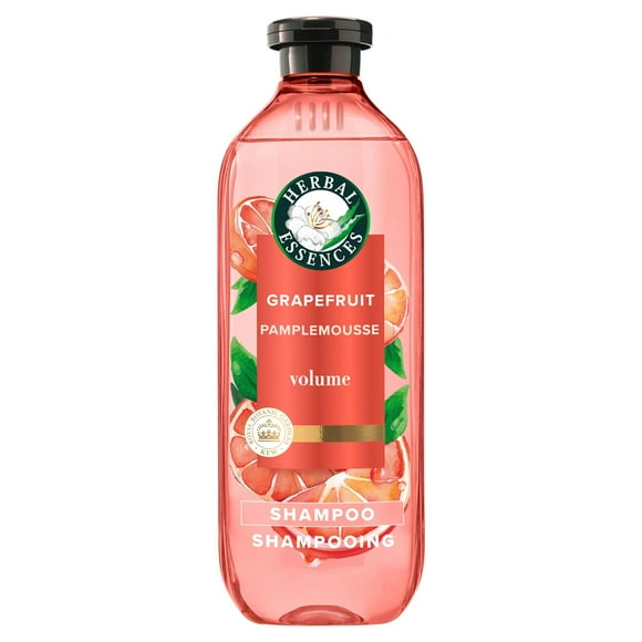 Herbal Essences Grapefruit Volumizing Shampoo, with Certified Camellia Oil and Aloe Vera, For All Hair Types, Especially Fine Hair