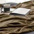 thumbnail image 2 of Lightweight Blankets for Sofa Camel - 90x90, 2 of 5