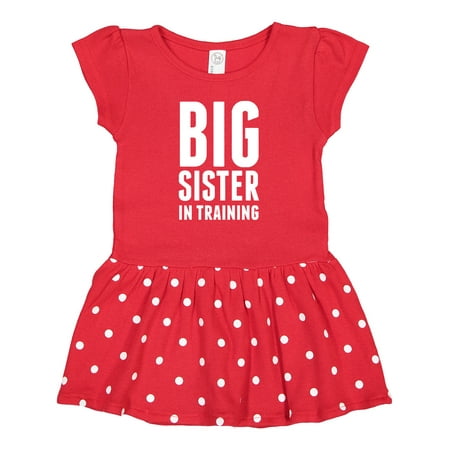 

Inktastic Big Sister in Training Gift Baby Girl Dress