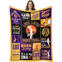 Football Gifts for Boys 8-12, Football Coach Gifts for Men, Football Lovers Gift Ideas, Gifts for Football Lovers/Players, Gifts for Football Fans, Football Team Gifts Blanket 50"x60"