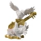 thumbnail image 4 of Figura de paloma de resina, pareja de palomas, estatua de colección, adorno decorativo adorable Violín 13cmx9cmx16cm, 4 of 9