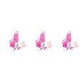 thumbnail image 4 of Vogacara Doll Seat Children Gifts with DIY Bike Decals Kids Decoration for Girls Type1 NO1, 4 of 6