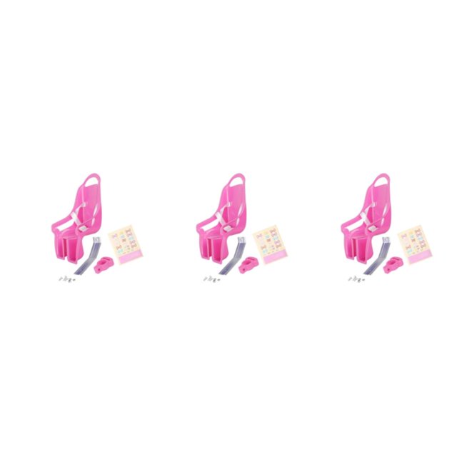 Tholdsy Doll Seat Children Gifts with DIY Decals Kids Decoration Bike for Girls Type1 NO1