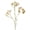 Champagne, variant on 1 Pc Light Blue Artificial Wildflower Stem, 17.7" Faux Silk Field Blossom Sprig with Flexible Wire for Bedroom Headboard Vase