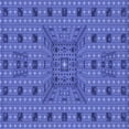 thumbnail image 1 of Ahgly Company Machine Washable Indoor Square Transitional Sky Blue Area Rugs, 5' Square, 1 of 7