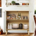 thumbnail image 2 of Putuo Decor 31.5" Sideboard Cabinet with Doors, Modern Storage Cabinet with Adjustable Shelves, 2 of 9