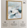 thumbnail image 2 of Morning Dew II Canvas Moody Abstracts by Art Remedy, Gold Frame, 36 x 45, 2 of 7