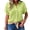Light Green -CC37, variant on Womens Gauze Shirts Button Down Dress Shirts Casual Short Sleeve Textured Collared Summer Work Blouse Camping Clothes 2026 Mint Green S