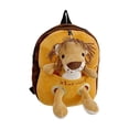 thumbnail image 4 of 3D Plush Animal Backpack for Age 4t 5t 6t, 5th 6th Soft & Fluffy Design Lightweight Padded Straps Play Daypack, 4 of 4