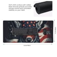 thumbnail image 2 of Xecao Modern USA Deer Head Print Large Mouse Pad, 16x35.5in Mousepad, Professional Non-Slip Rubber Base Big Mouse Pad, Mouse Pad for Gaming & Office Full Desk Mouse Pad, 2 of 9