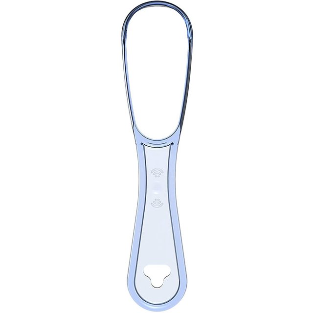 Cuidado Dental Especializado,Limpiador de raspador de lengua rascadores de lengua gratis para adultos y niños, fácil de usar, limpiadores de lengua PP cepillos de lengua/1 unidad Vhermosa XYWJ007-1