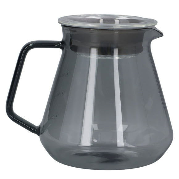 Hand Coffee Maker, Explosion Proof Coffee Pot Electroplated Grey  For Kitchen 500ml
