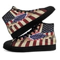 thumbnail image 4 of A German Shepherd American Patriot High Top Canvas Shoes Sneakers Black Size 7.5, 4 of 7