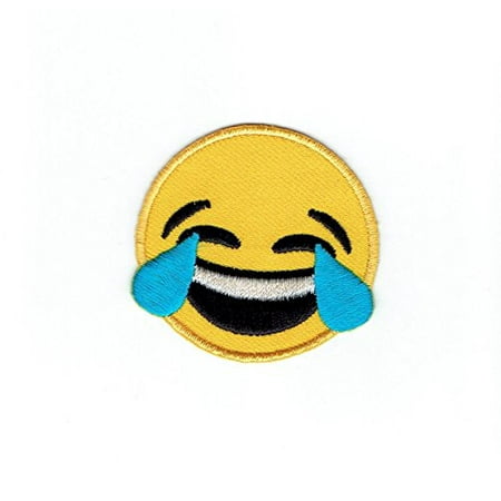 smiley face emoji laughing