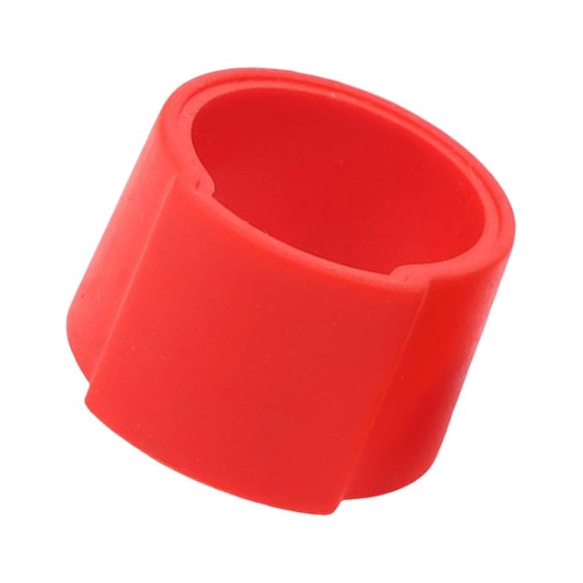 maskred Réglable en Silicone Saxophone Clip de Fixation Polyvalent et Pratique Saxophone Accessoires pour les Professionnels de Concert Rouge 3 x 2cm 1Set