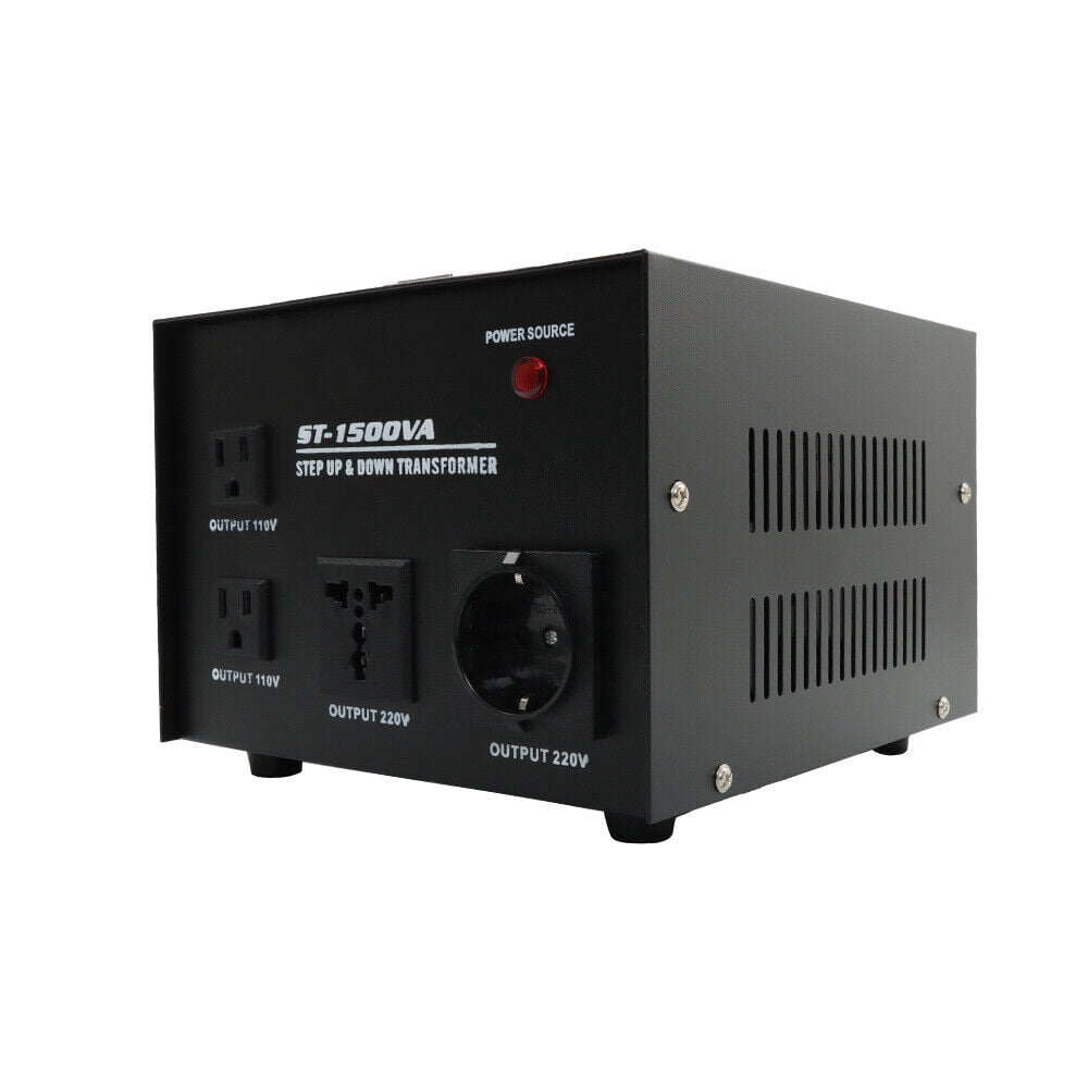LABLT 1500W Voltage Converter Transformer 220V to 110V 110V to 220V Step Up/ Down USA