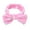 C, variant on Coral Fleece Spa Headbands for Women Elastic Knot Hairband Stocking Stuffers Bow Makeup Shower Headbands 1 PC Multicolor One Size